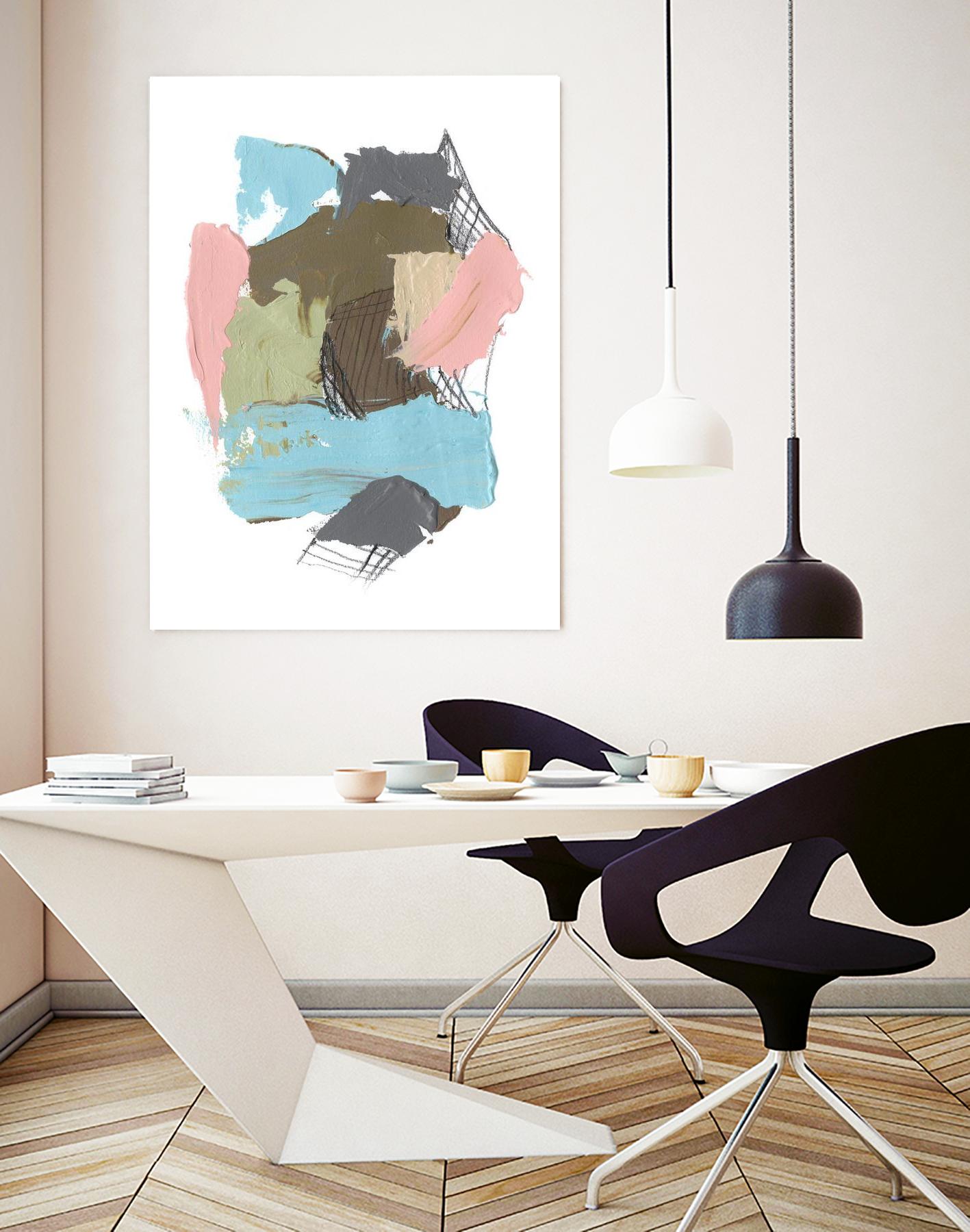 Paint Web II by Jennifer Goldberger on GIANT ART - abstract