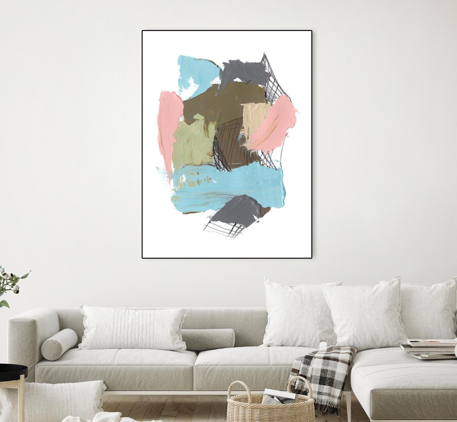 Paint Web II by Jennifer Goldberger on GIANT ART - abstract