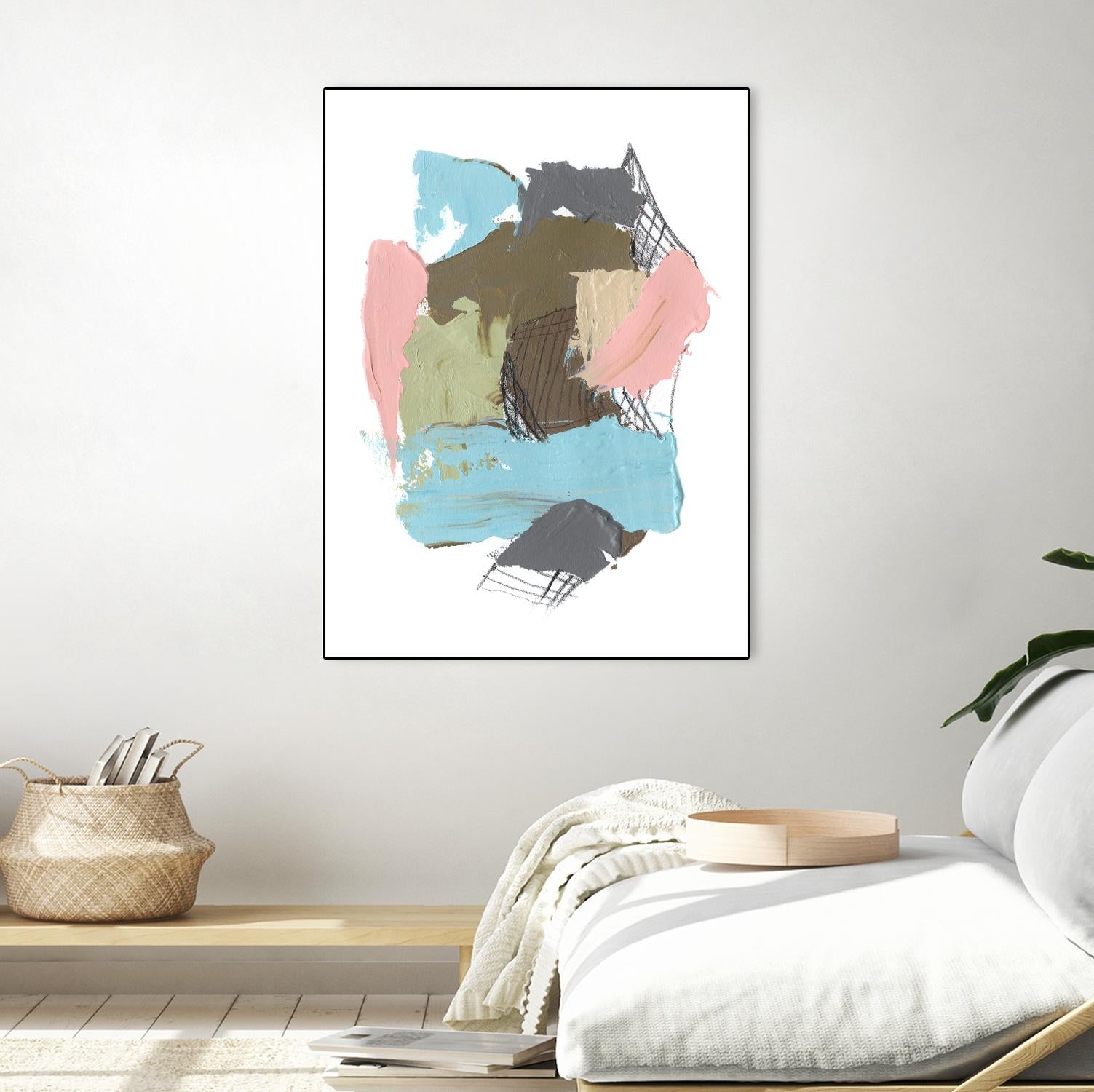 Paint Web II by Jennifer Goldberger on GIANT ART - abstract