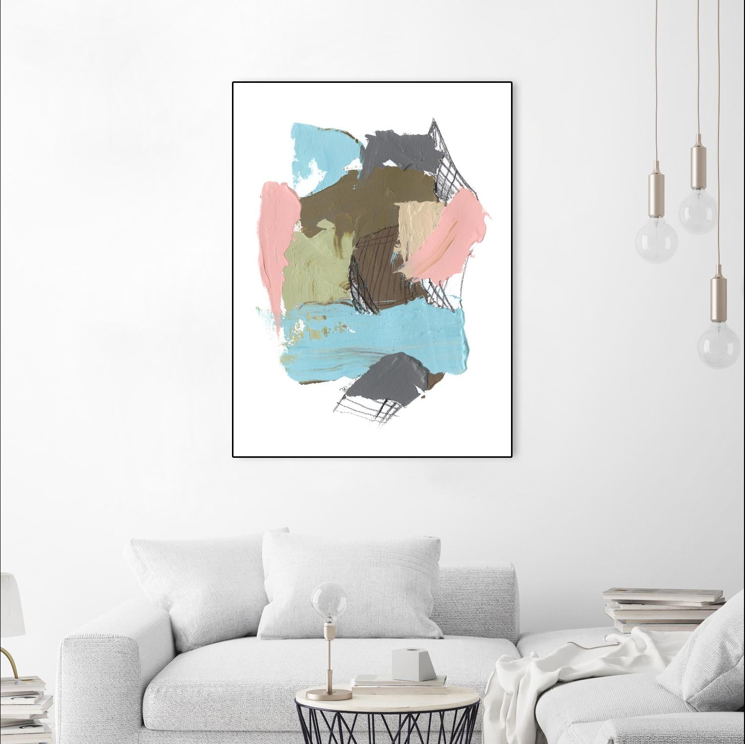 Paint Web II by Jennifer Goldberger on GIANT ART - abstract