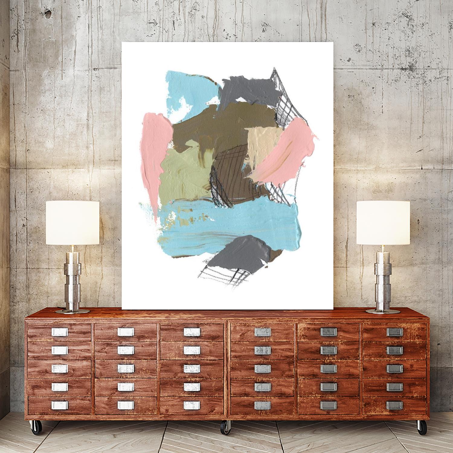 Paint Web II by Jennifer Goldberger on GIANT ART - abstract