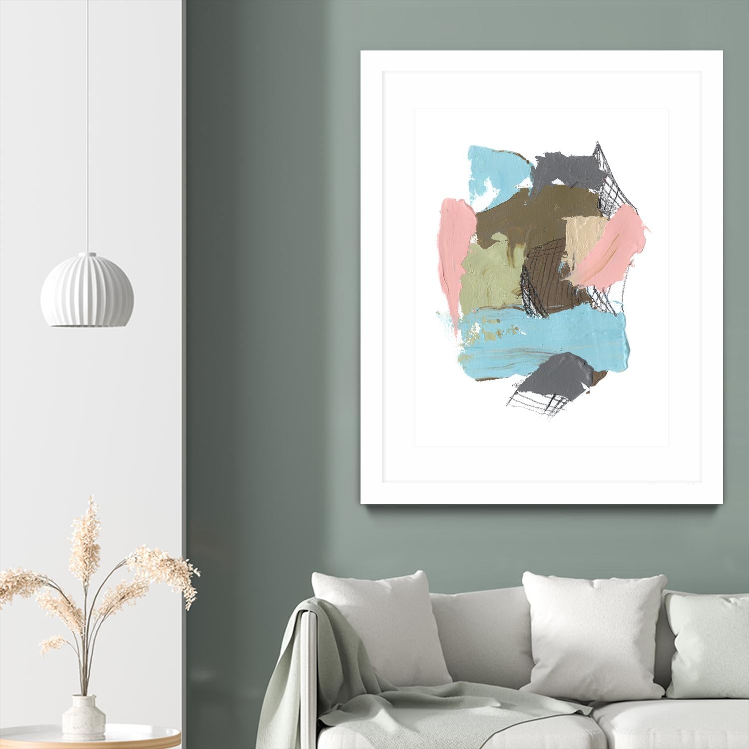 Paint Web II by Jennifer Goldberger on GIANT ART - abstract