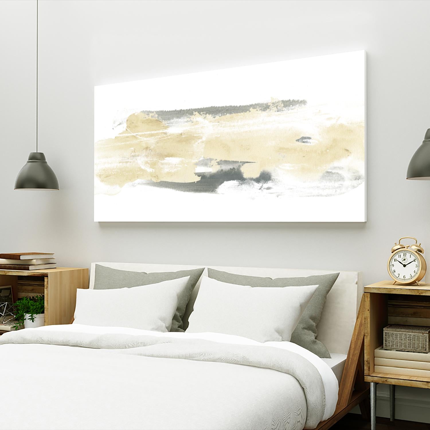 Neutral Geology I by June Erica Vess on GIANT ART - brown abstract