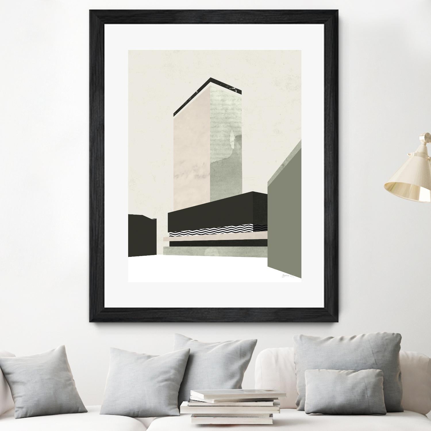 Outside In V by Green Lili on GIANT ART - abstract