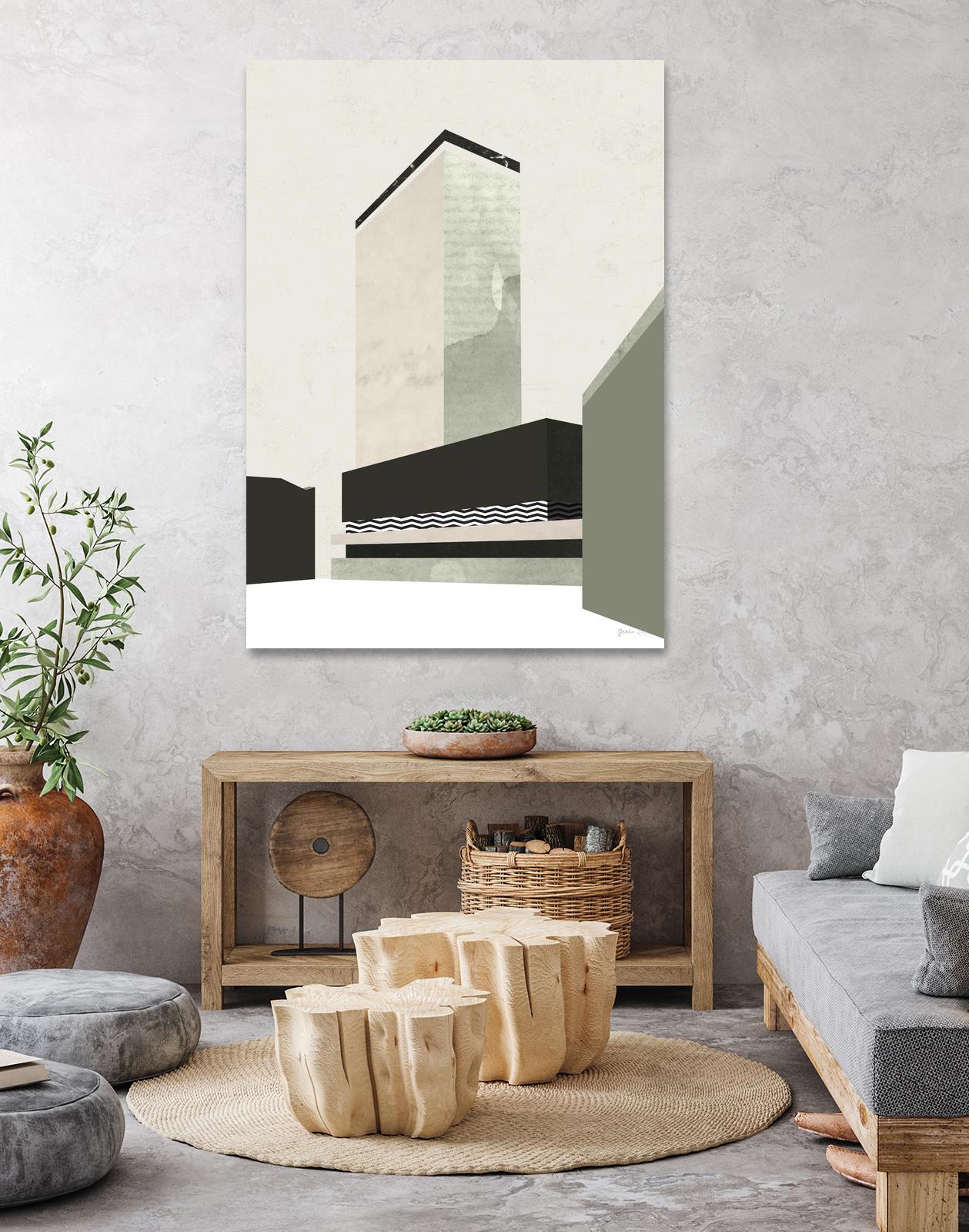 Outside In V by Green Lili on GIANT ART - abstract