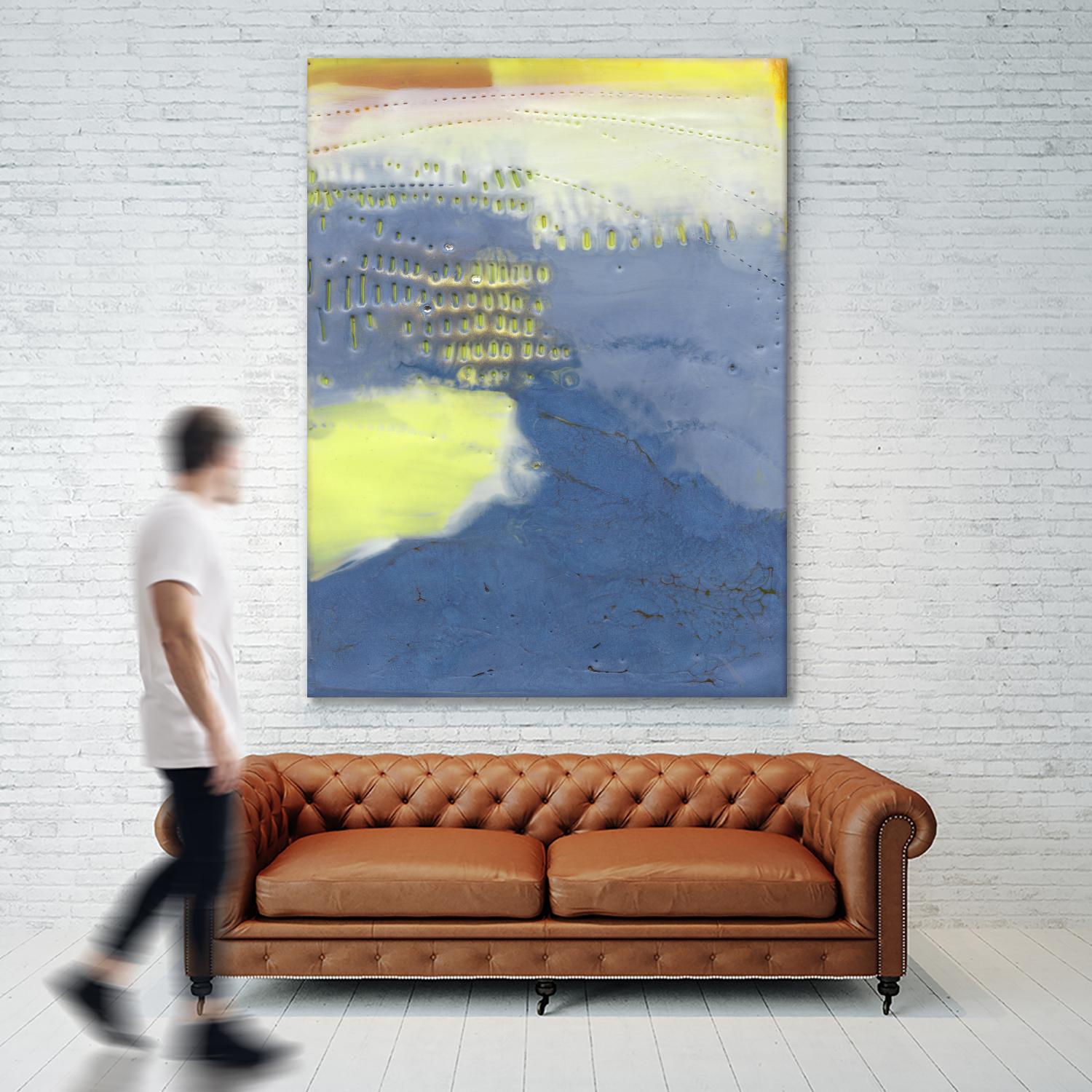 Concord I by Sue Jachimiec on GIANT ART - blue abstract