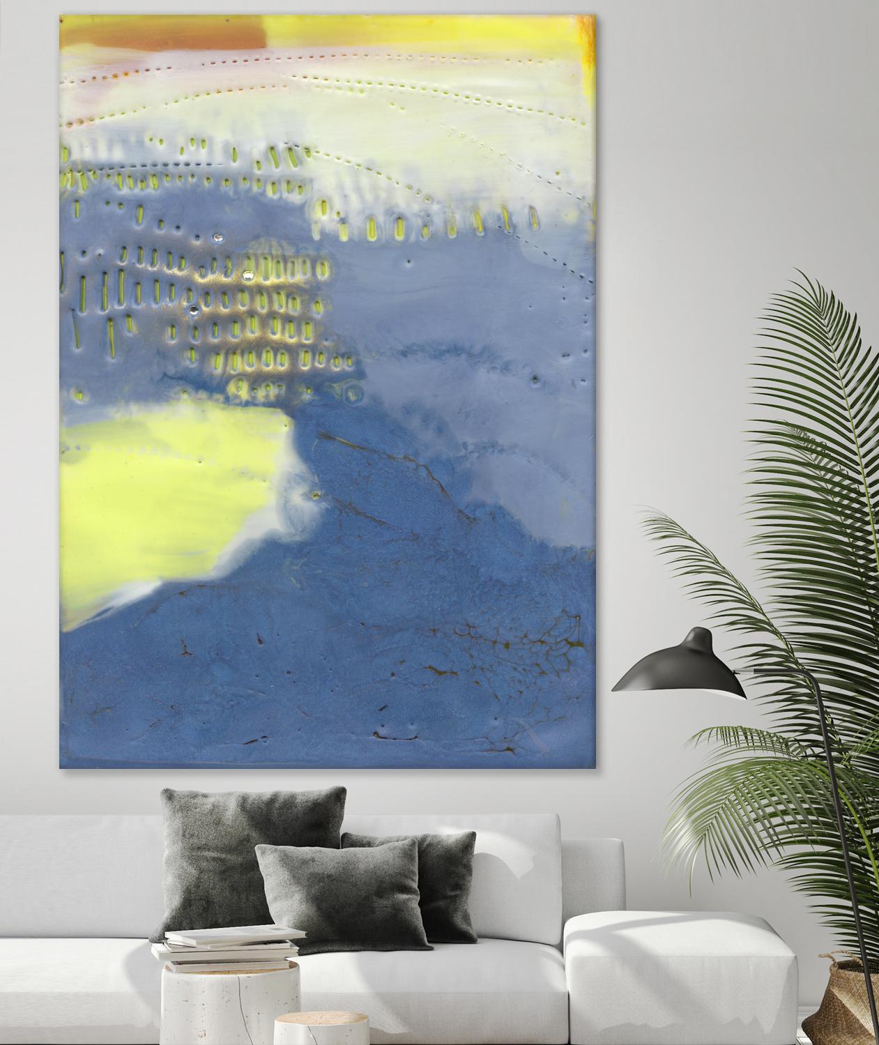 Concord I by Sue Jachimiec on GIANT ART - blue abstract