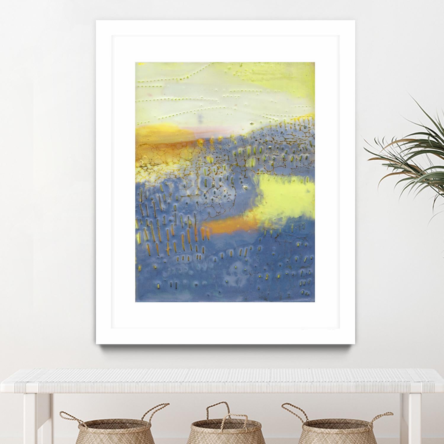 Concord II by Sue Jachimiec on GIANT ART - blue abstract