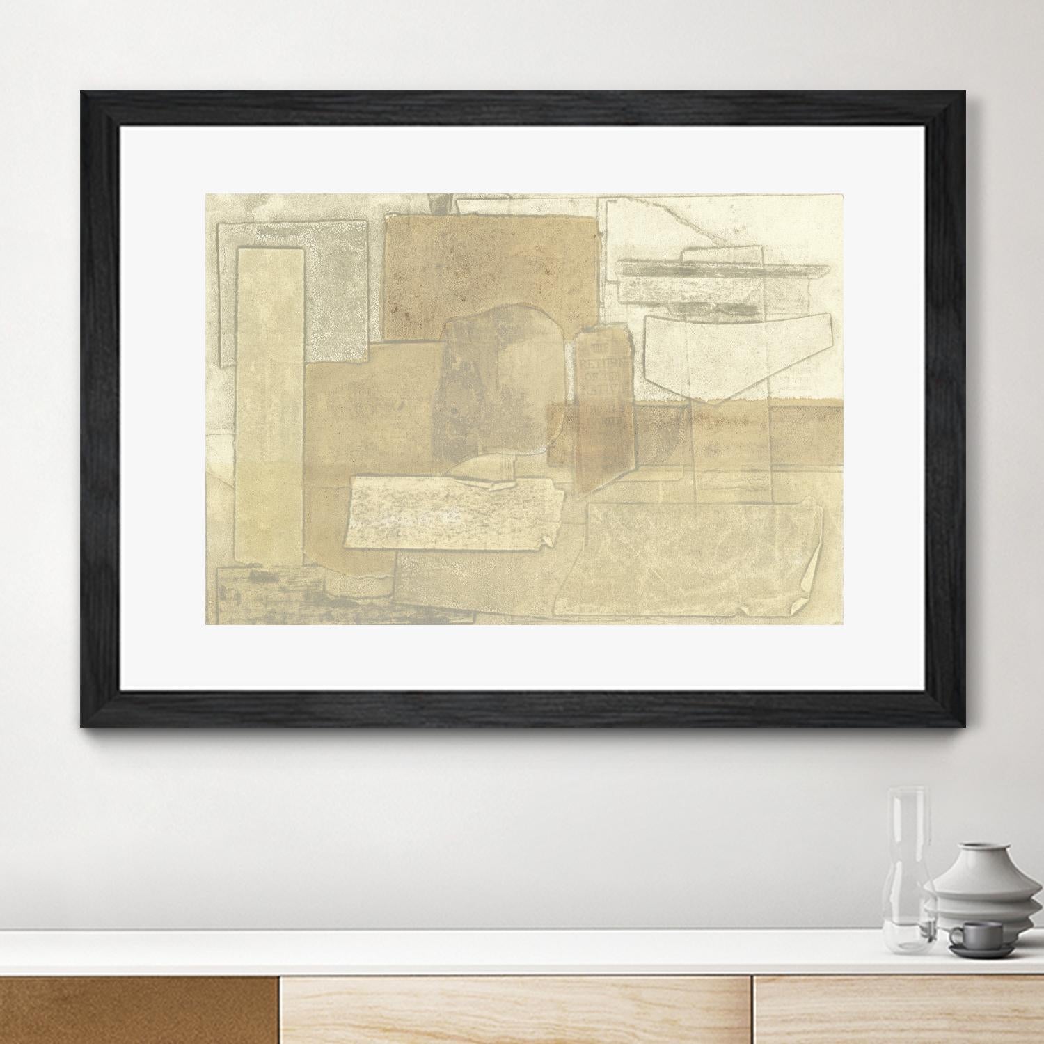 The Return by Rob Delamater on GIANT ART - brown abstract