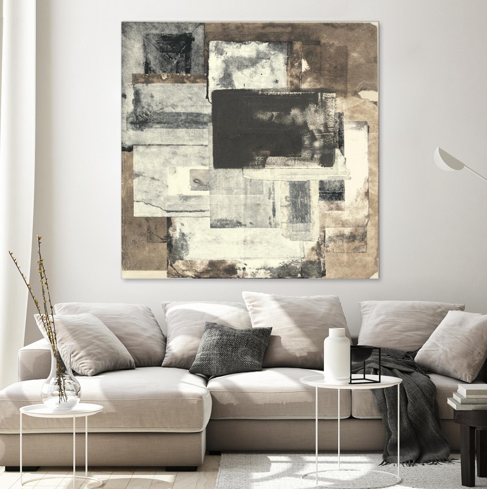 Windows & Doors of Jomson by Rob Delamater on GIANT ART - brown abstract