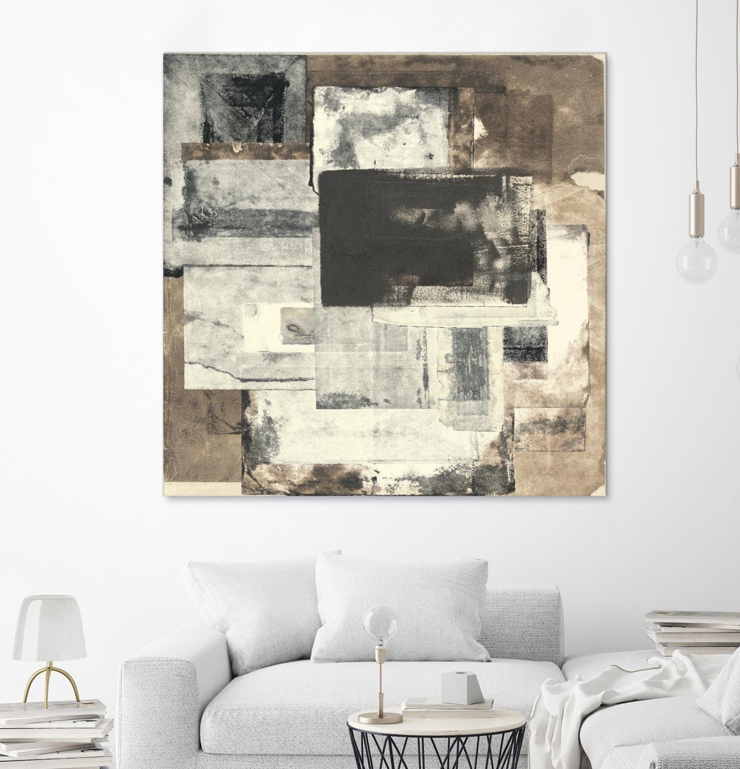 Windows & Doors of Jomson by Rob Delamater on GIANT ART - brown abstract