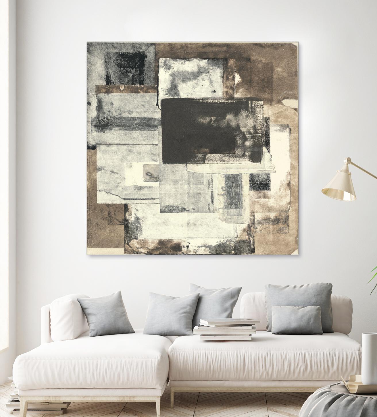 Windows & Doors of Jomson by Rob Delamater on GIANT ART - brown abstract