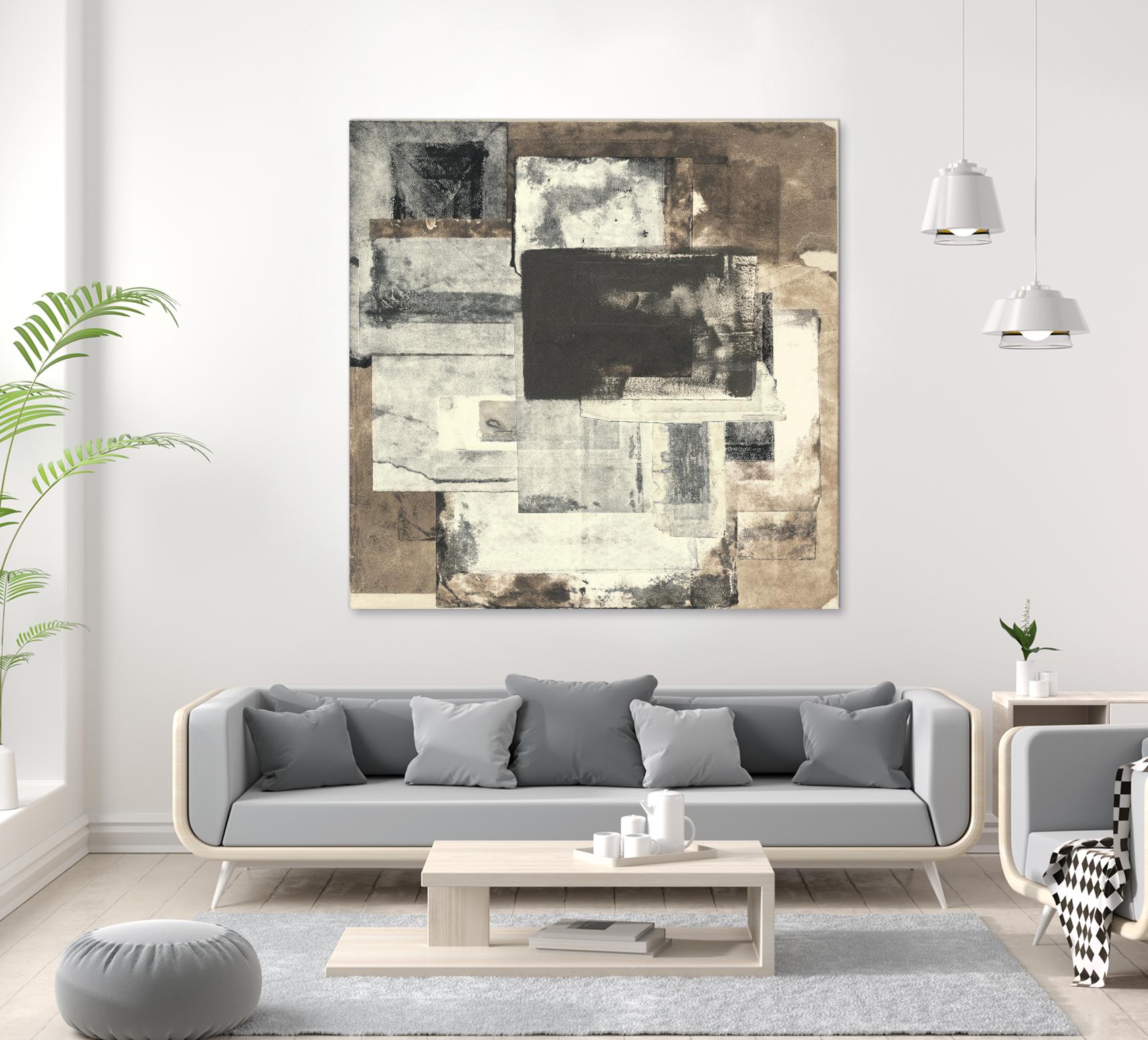 Windows & Doors of Jomson by Rob Delamater on GIANT ART - brown abstract