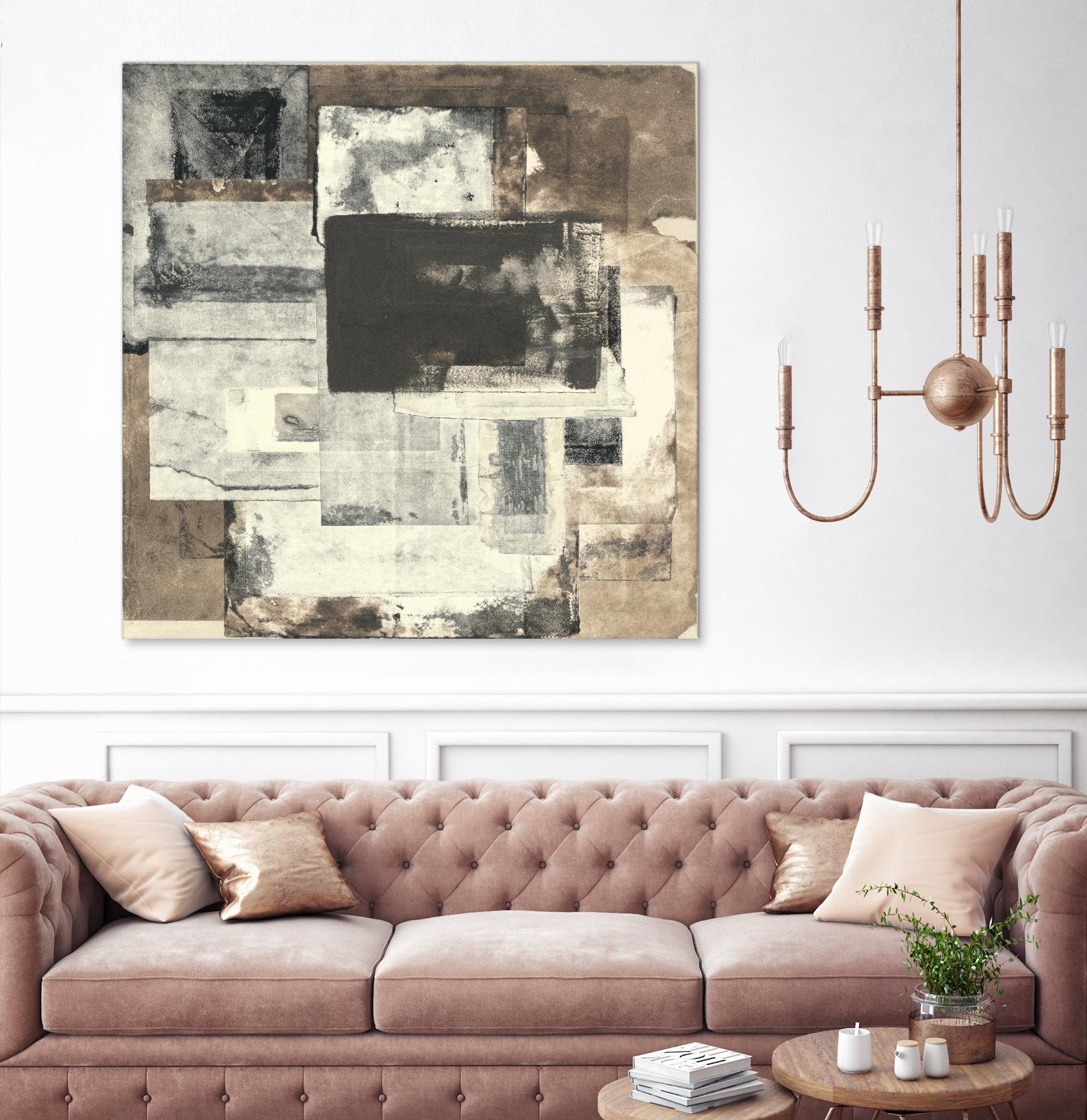 Windows & Doors of Jomson by Rob Delamater on GIANT ART - brown abstract