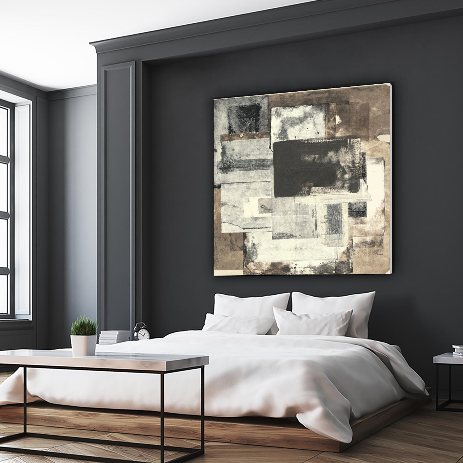 Windows & Doors of Jomson by Rob Delamater on GIANT ART - brown abstract