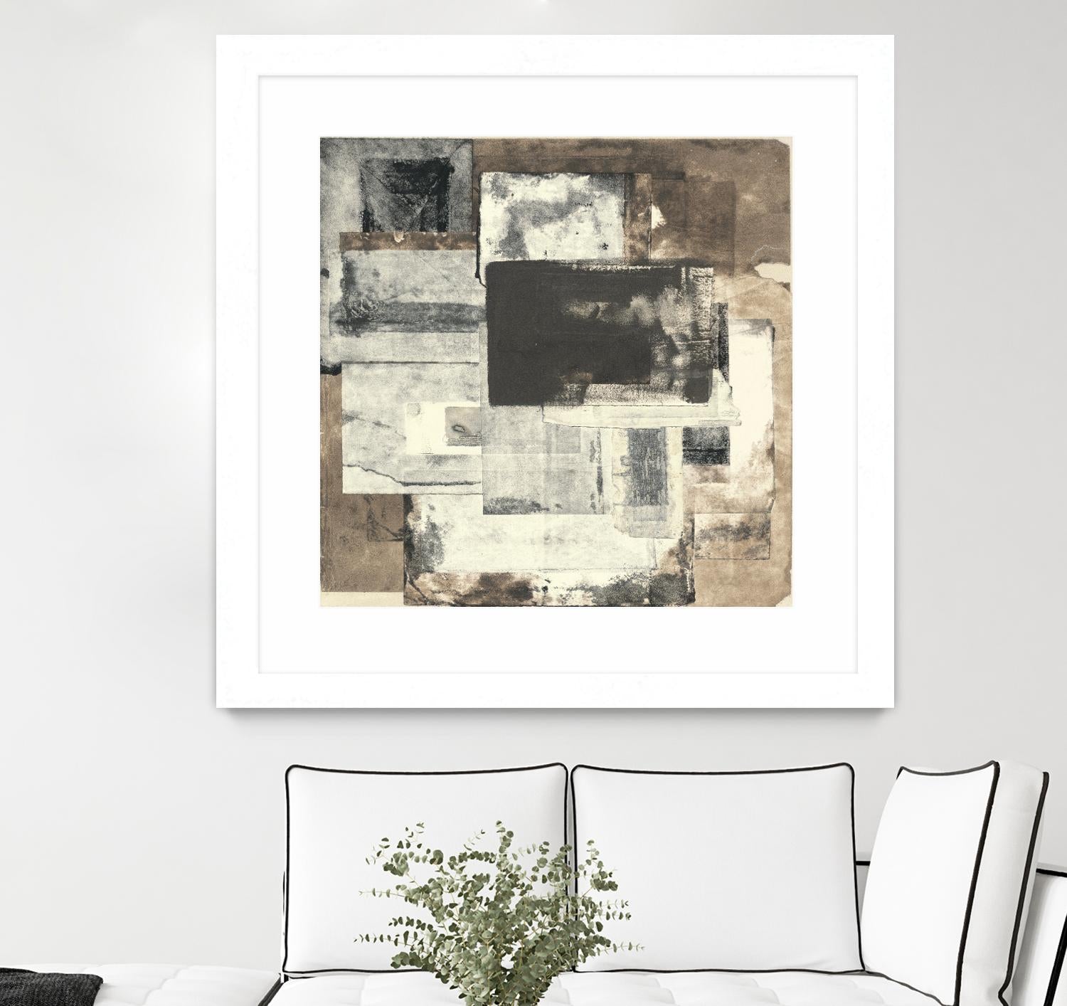 Windows & Doors of Jomson by Rob Delamater on GIANT ART - brown abstract