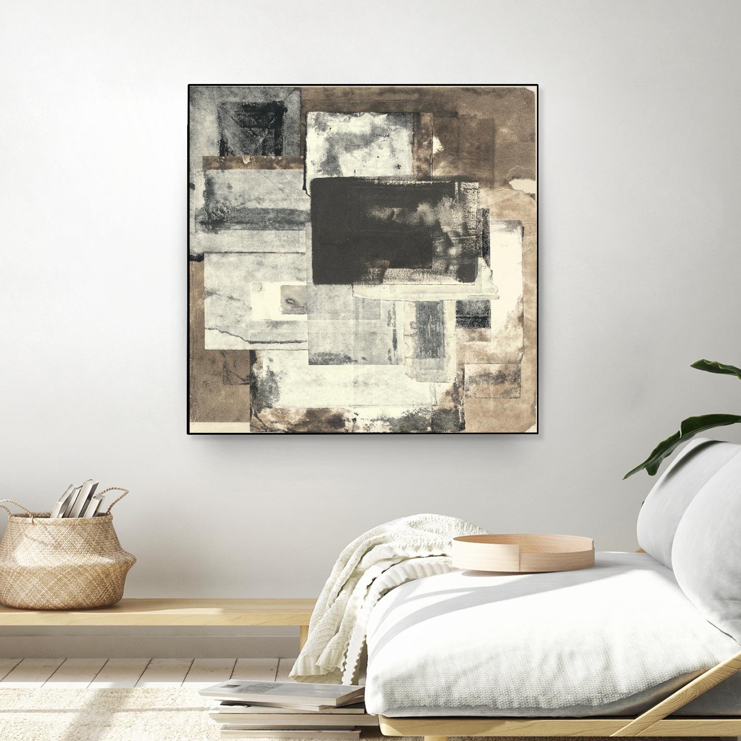 Windows & Doors of Jomson by Rob Delamater on GIANT ART - brown abstract