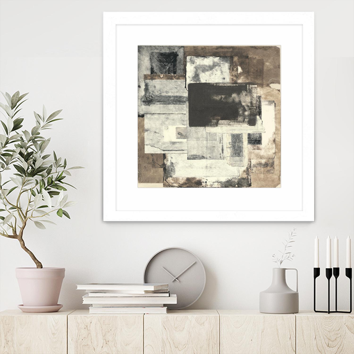 Windows & Doors of Jomson by Rob Delamater on GIANT ART - brown abstract