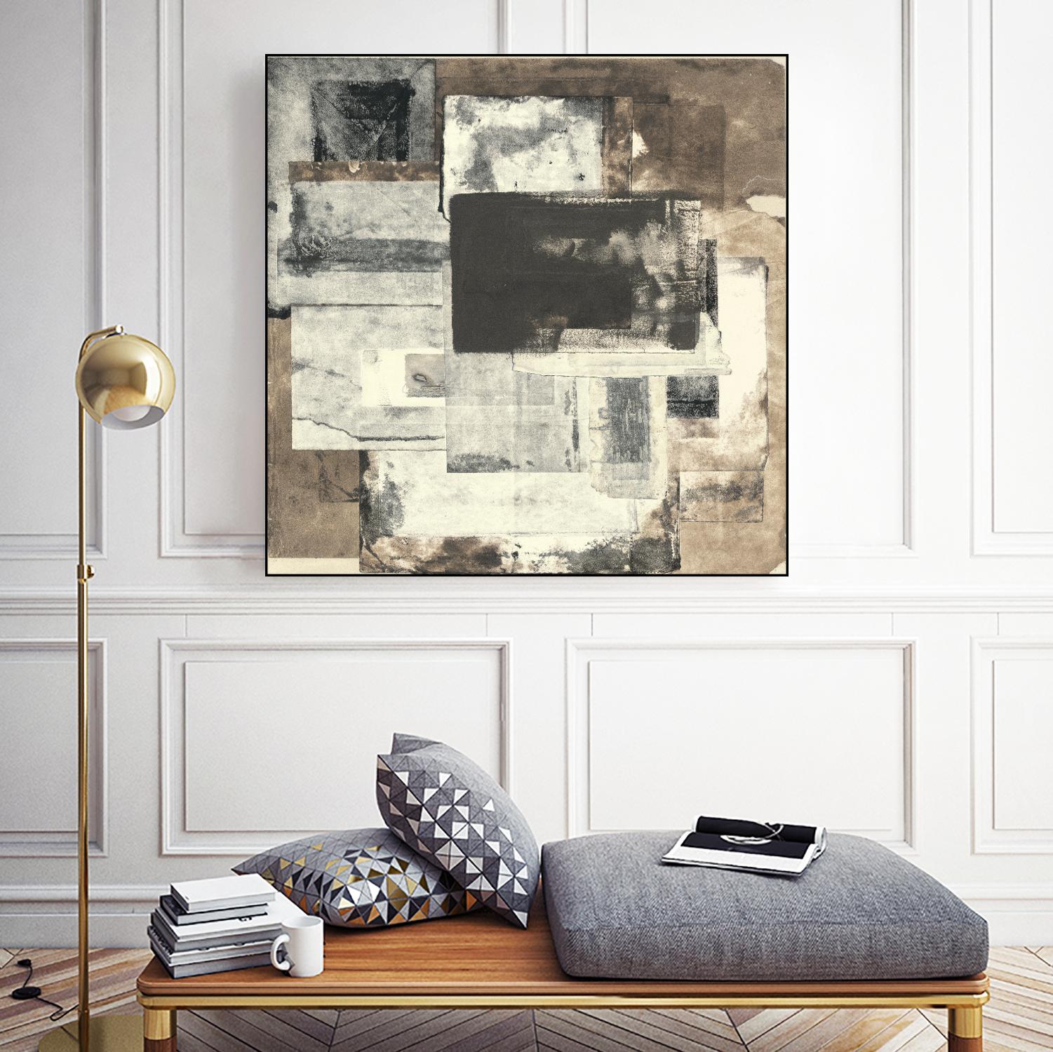 Windows & Doors of Jomson by Rob Delamater on GIANT ART - brown abstract