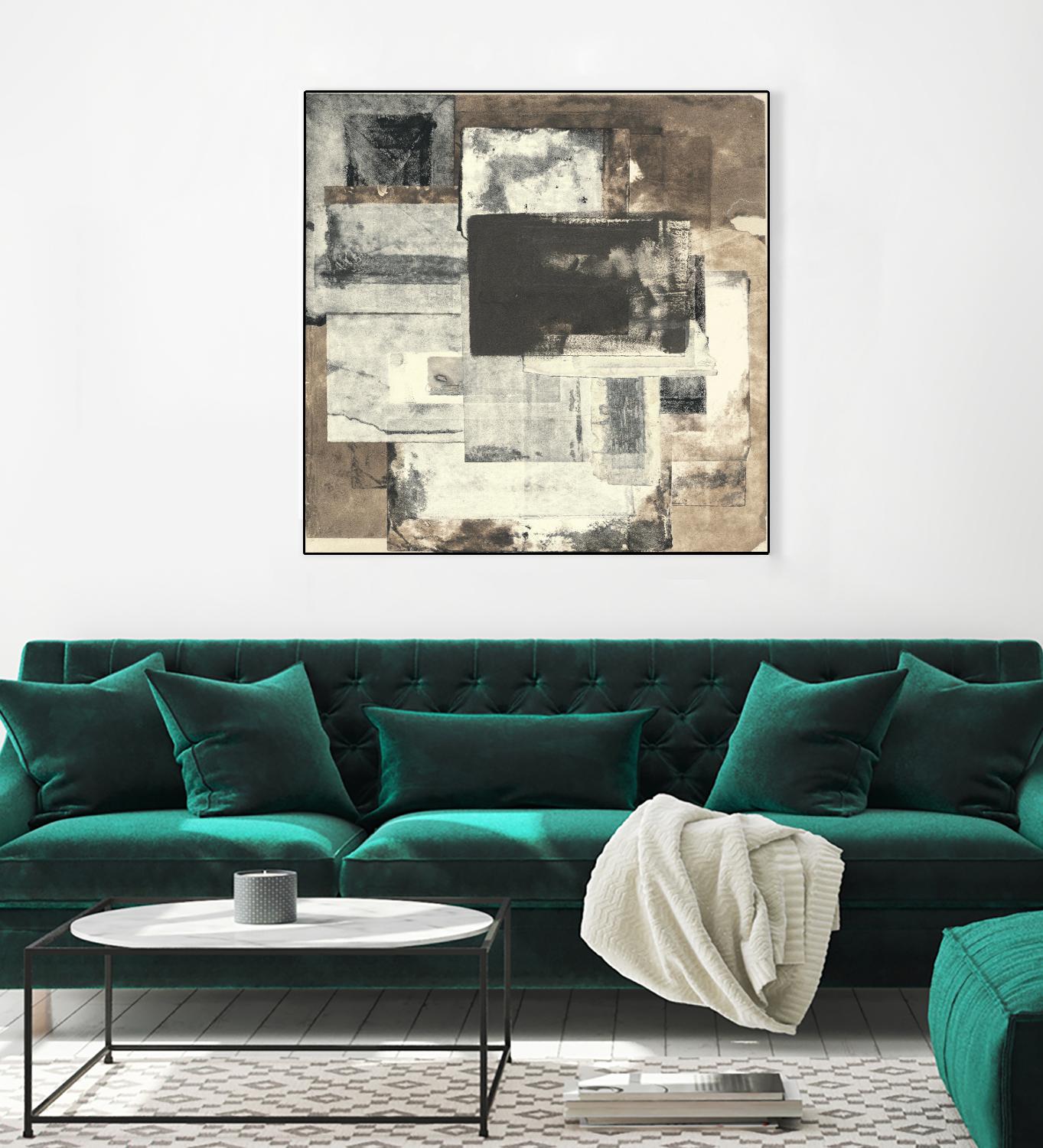 Windows & Doors of Jomson by Rob Delamater on GIANT ART - brown abstract