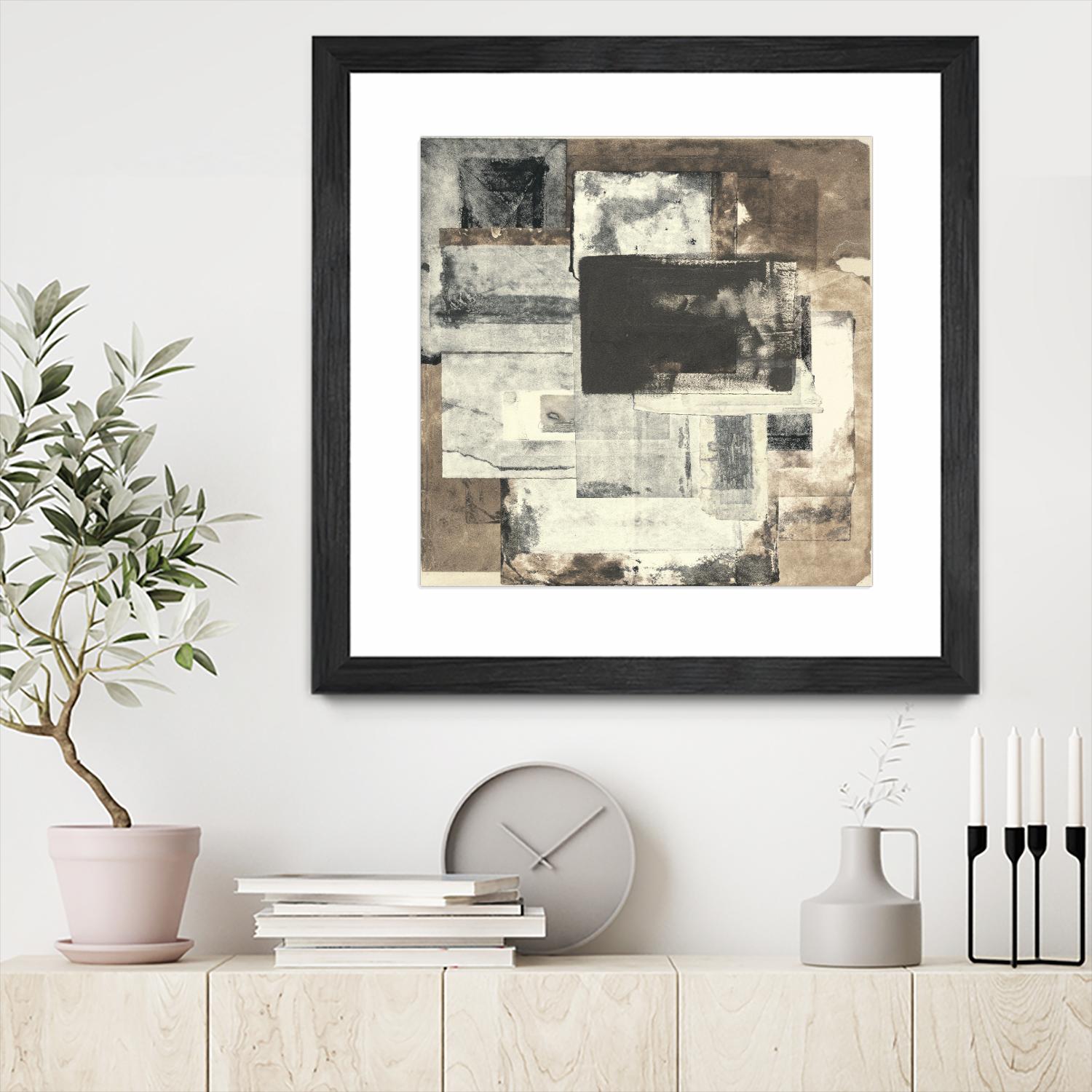 Windows & Doors of Jomson by Rob Delamater on GIANT ART - brown abstract