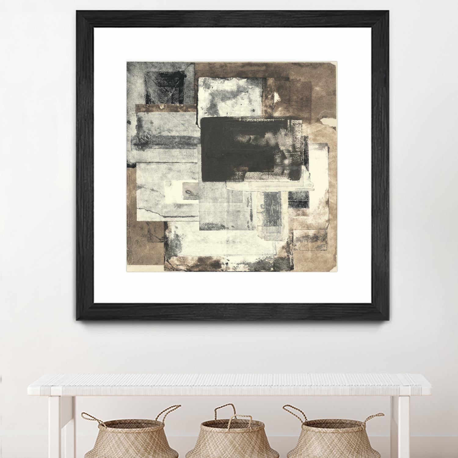 Windows & Doors of Jomson by Rob Delamater on GIANT ART - brown abstract