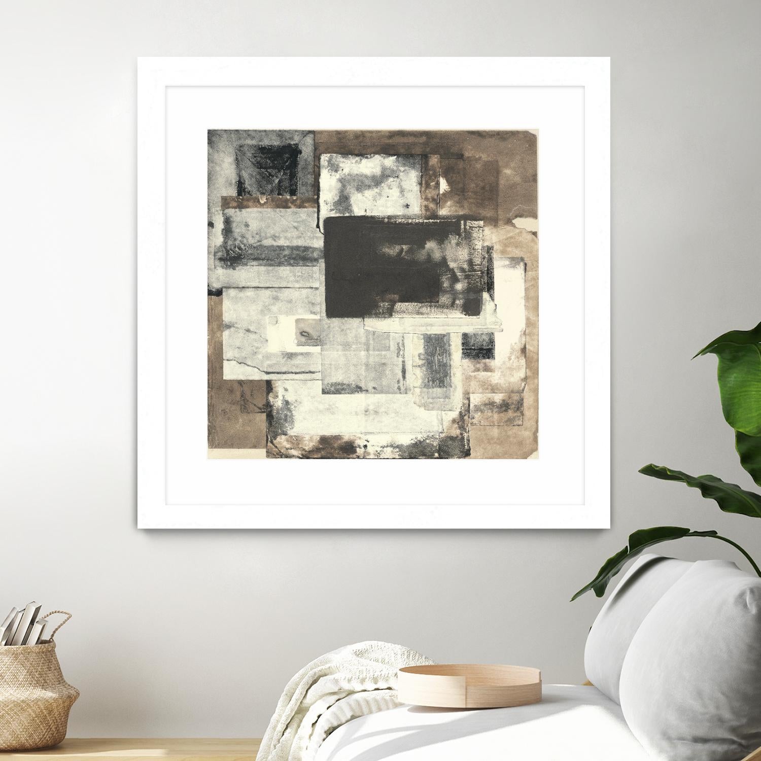 Windows & Doors of Jomson by Rob Delamater on GIANT ART - brown abstract