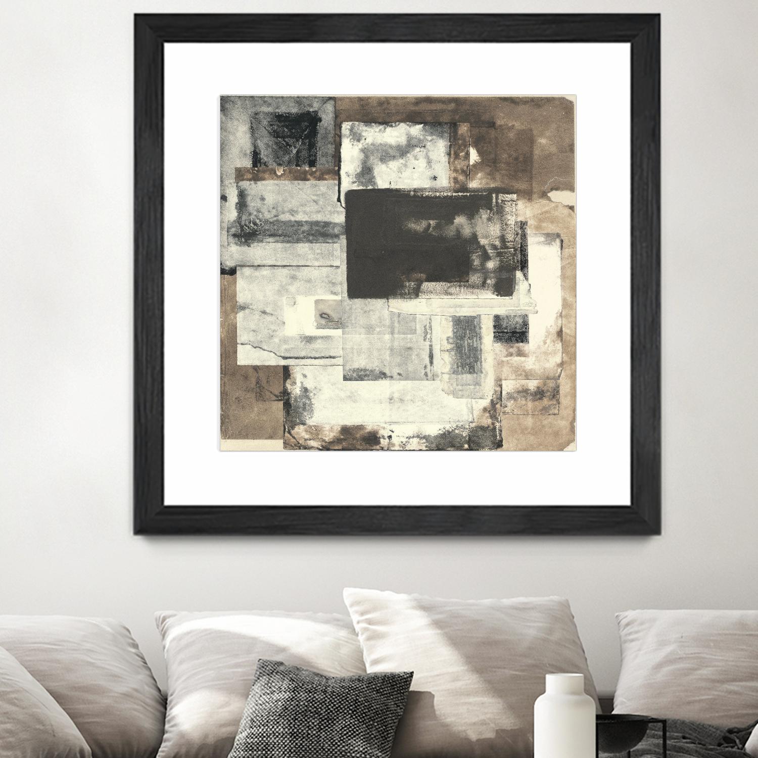 Windows & Doors of Jomson by Rob Delamater on GIANT ART - brown abstract