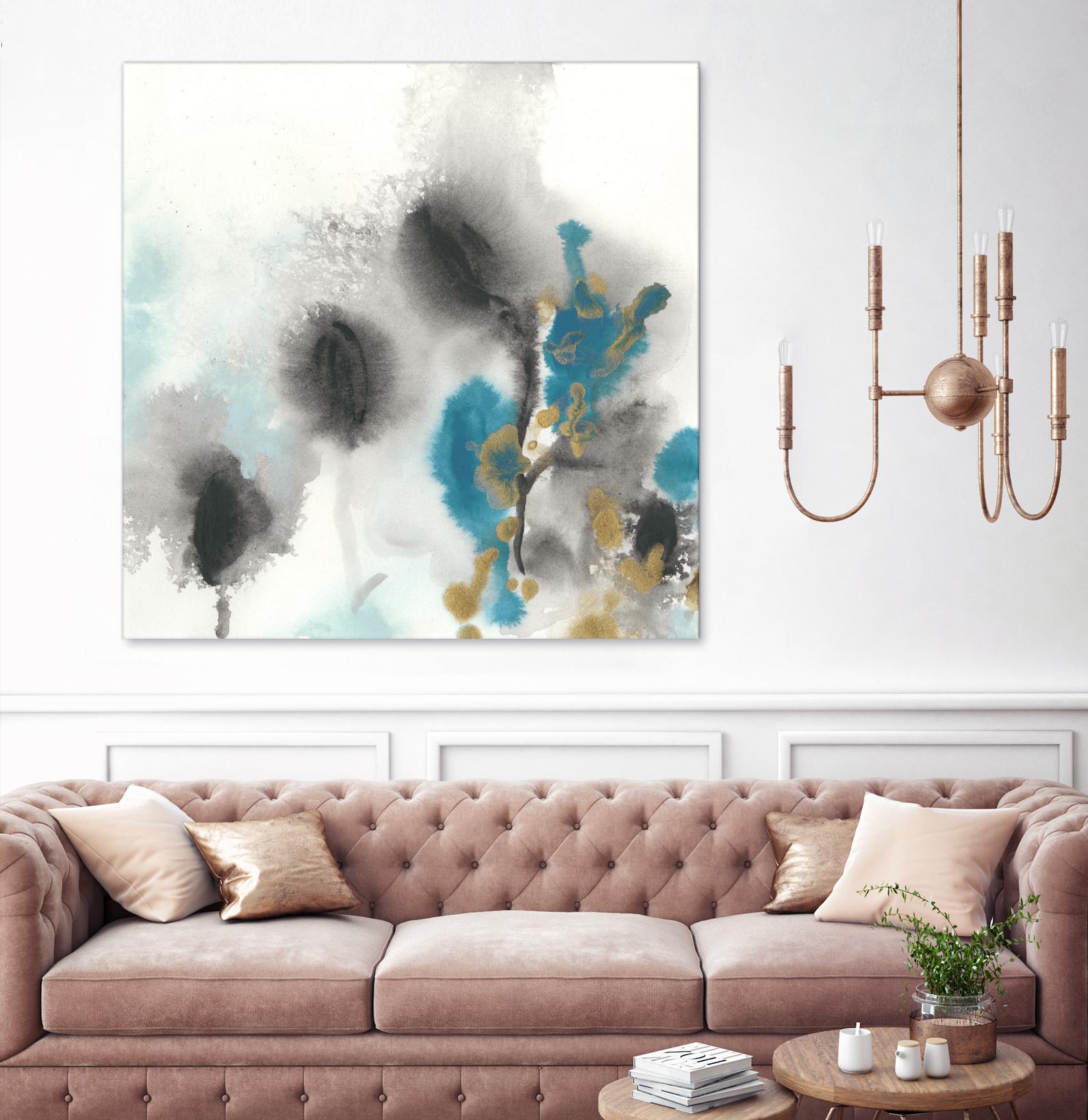 Cerulean Mirage I by June Erica Vess on GIANT ART - blue abstract