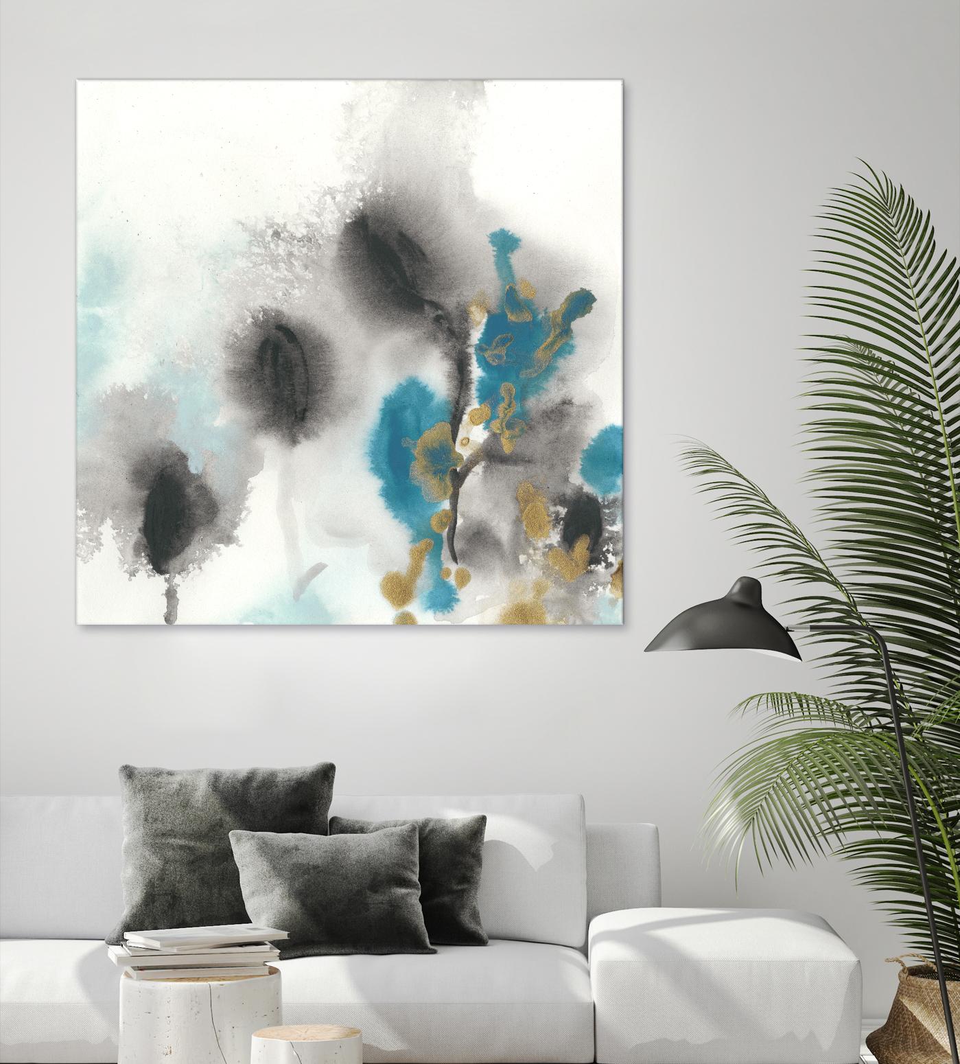 Cerulean Mirage I by June Erica Vess on GIANT ART - blue abstract