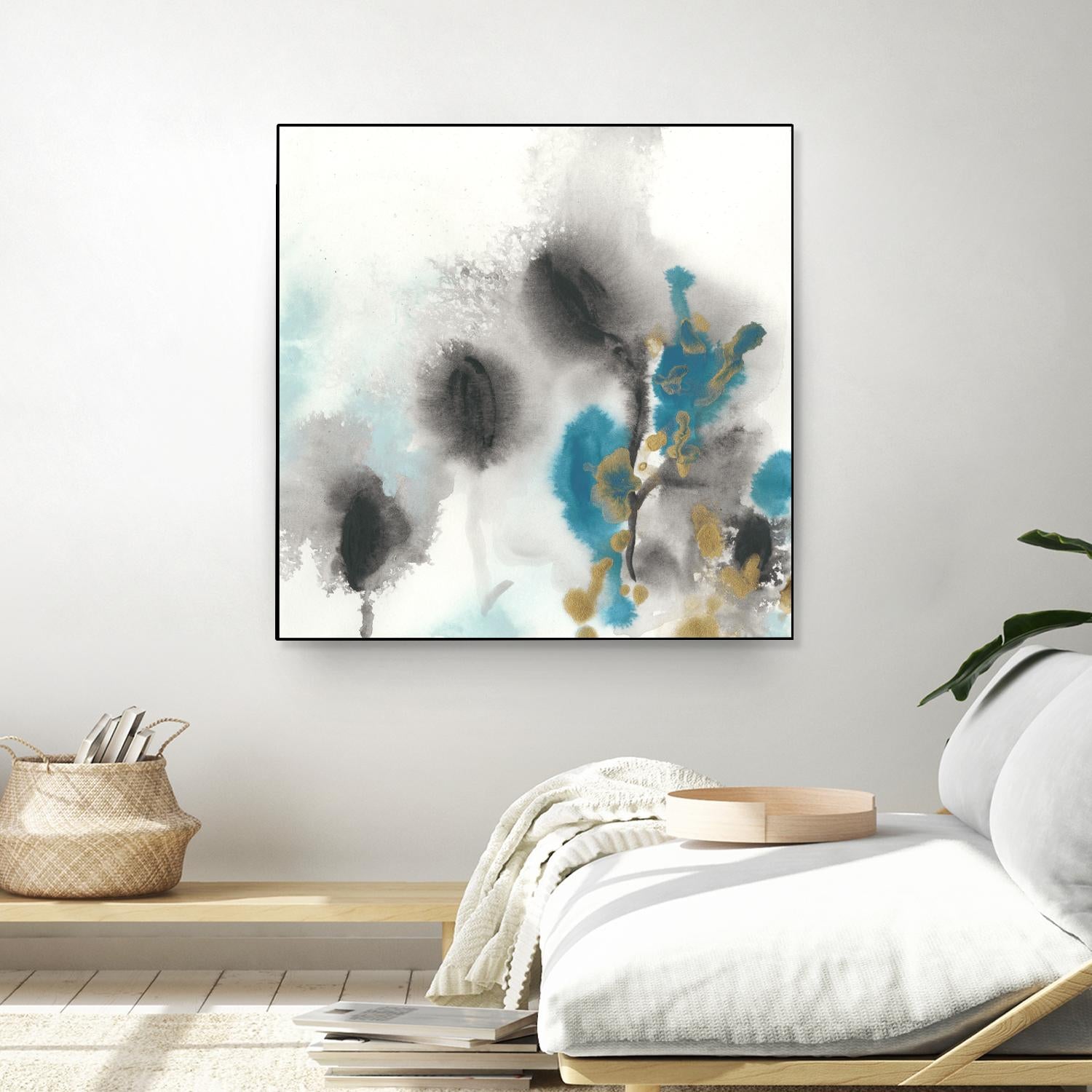 Cerulean Mirage I by June Erica Vess on GIANT ART - blue abstract