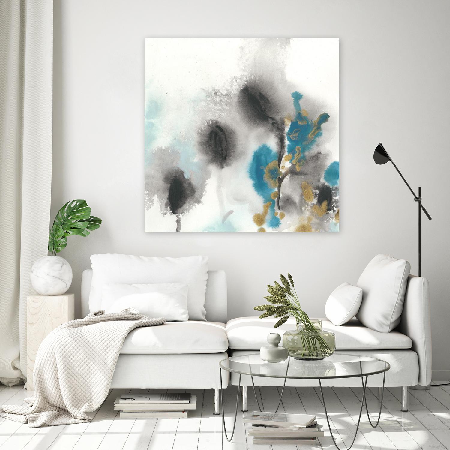 Cerulean Mirage I by June Erica Vess on GIANT ART - blue abstract