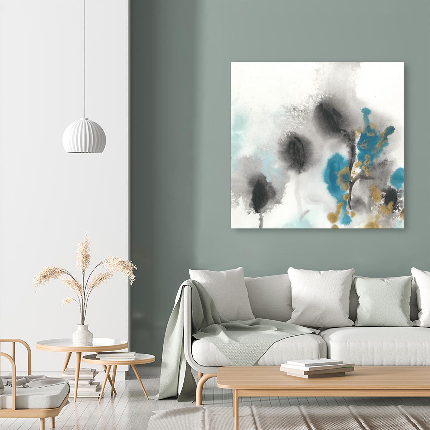 Cerulean Mirage I by June Erica Vess on GIANT ART - blue abstract