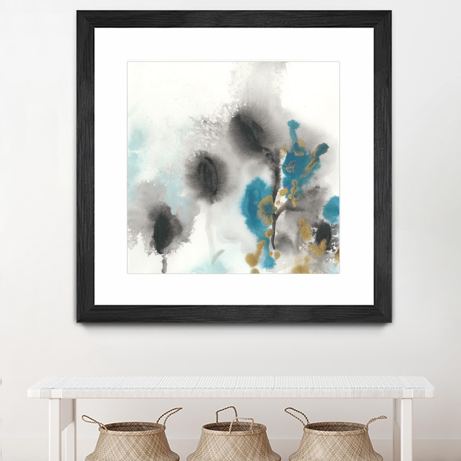 Cerulean Mirage I by June Erica Vess on GIANT ART - blue abstract