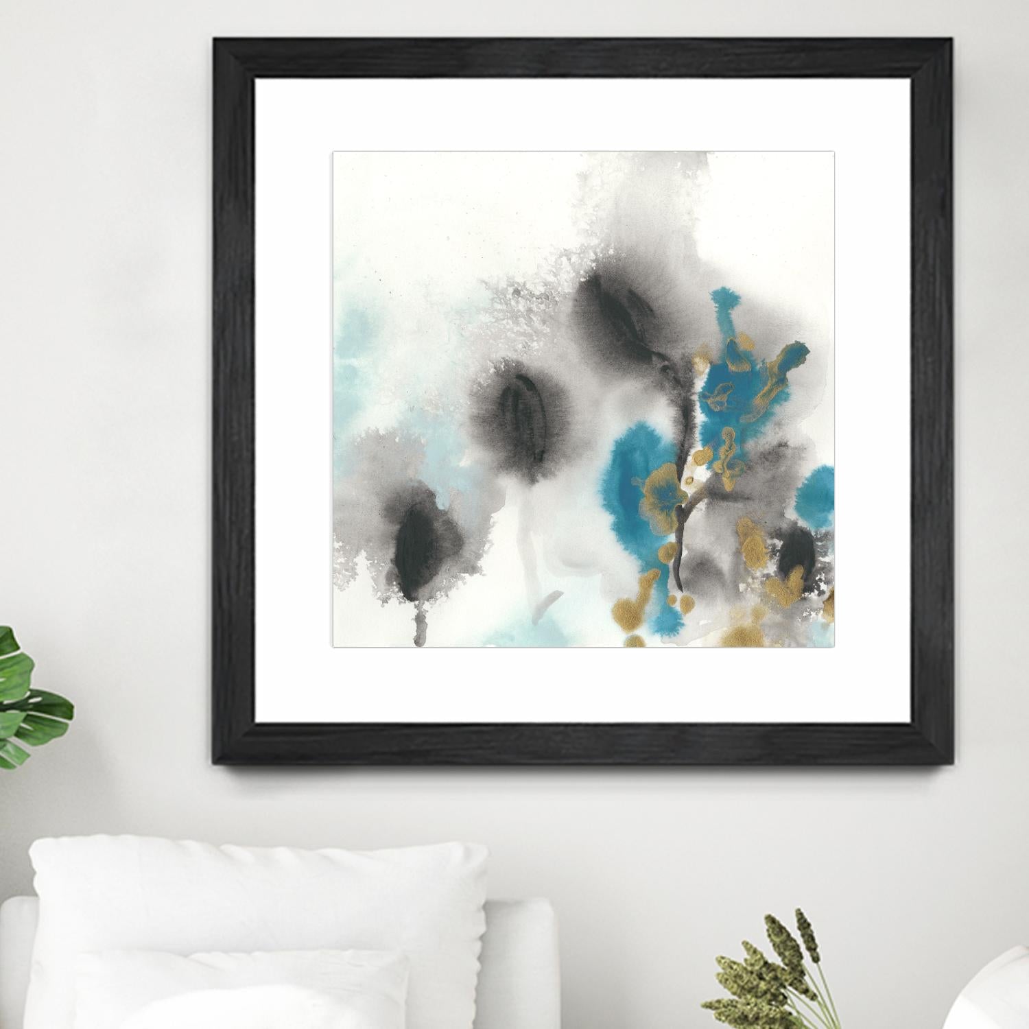 Cerulean Mirage I by June Erica Vess on GIANT ART - blue abstract