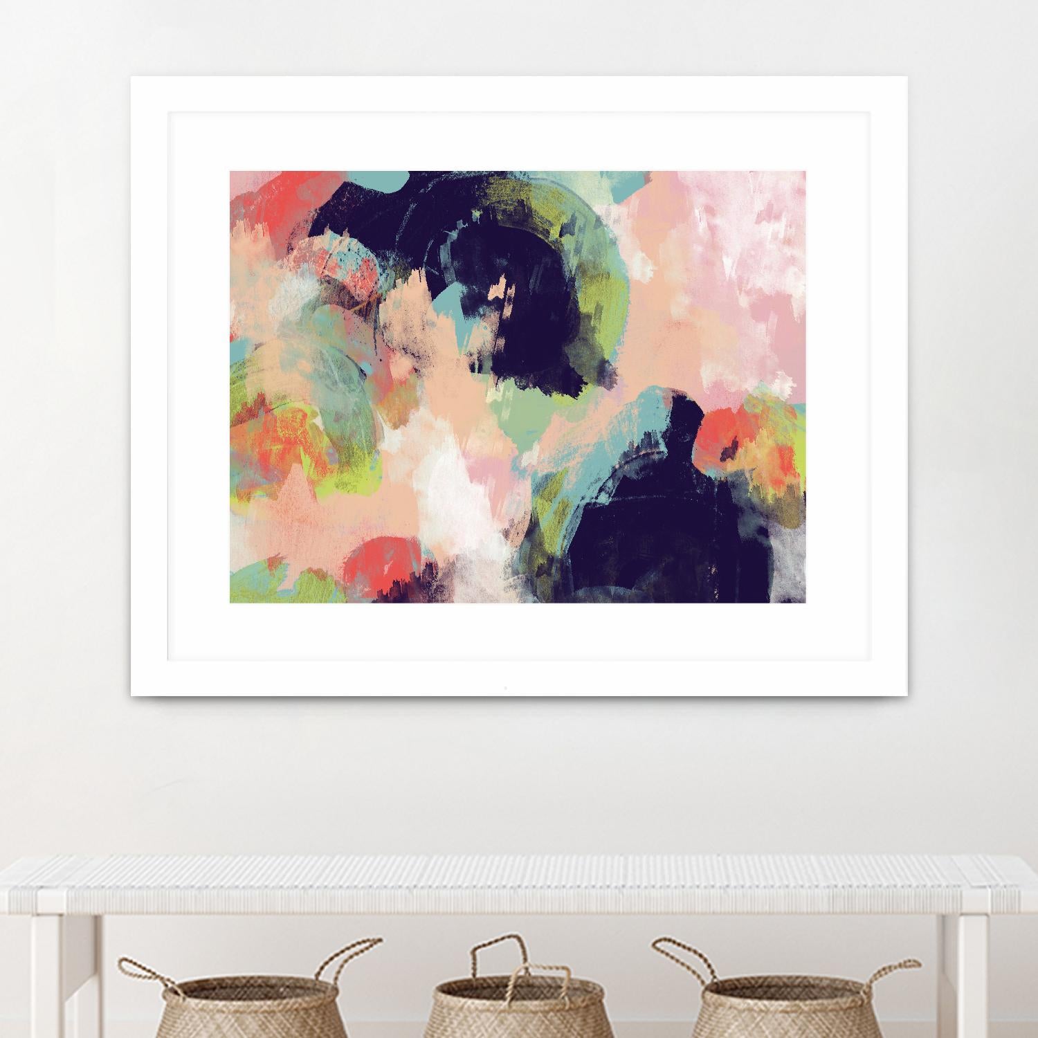 Vibrant Spring I by Studio W on GIANT ART - pink abstract