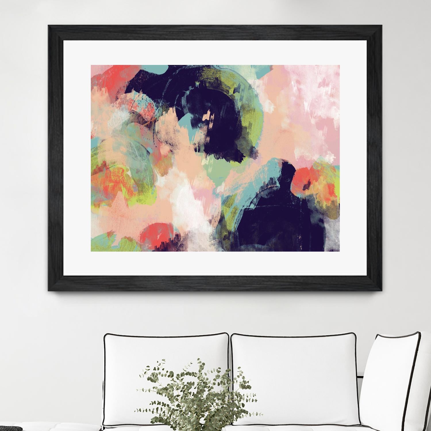 Vibrant Spring I by Studio W on GIANT ART - pink abstract