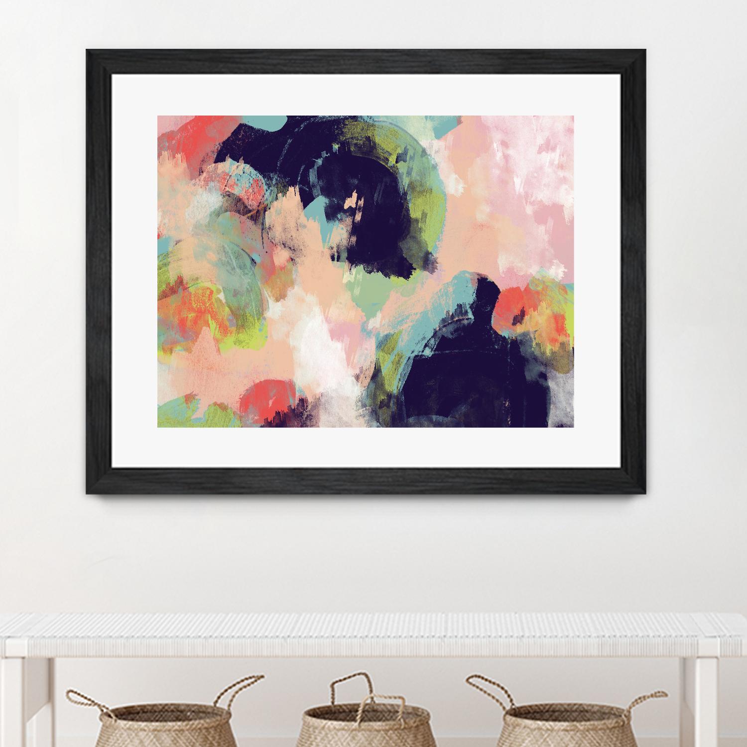 Vibrant Spring I by Studio W on GIANT ART - pink abstract