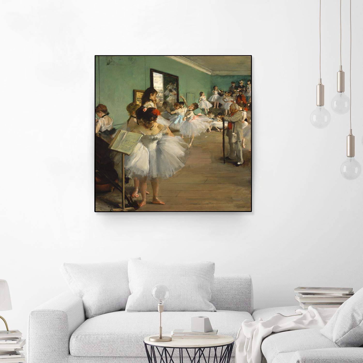 The Dance Class by Edgar Degas on GIANT ART - brown fashion