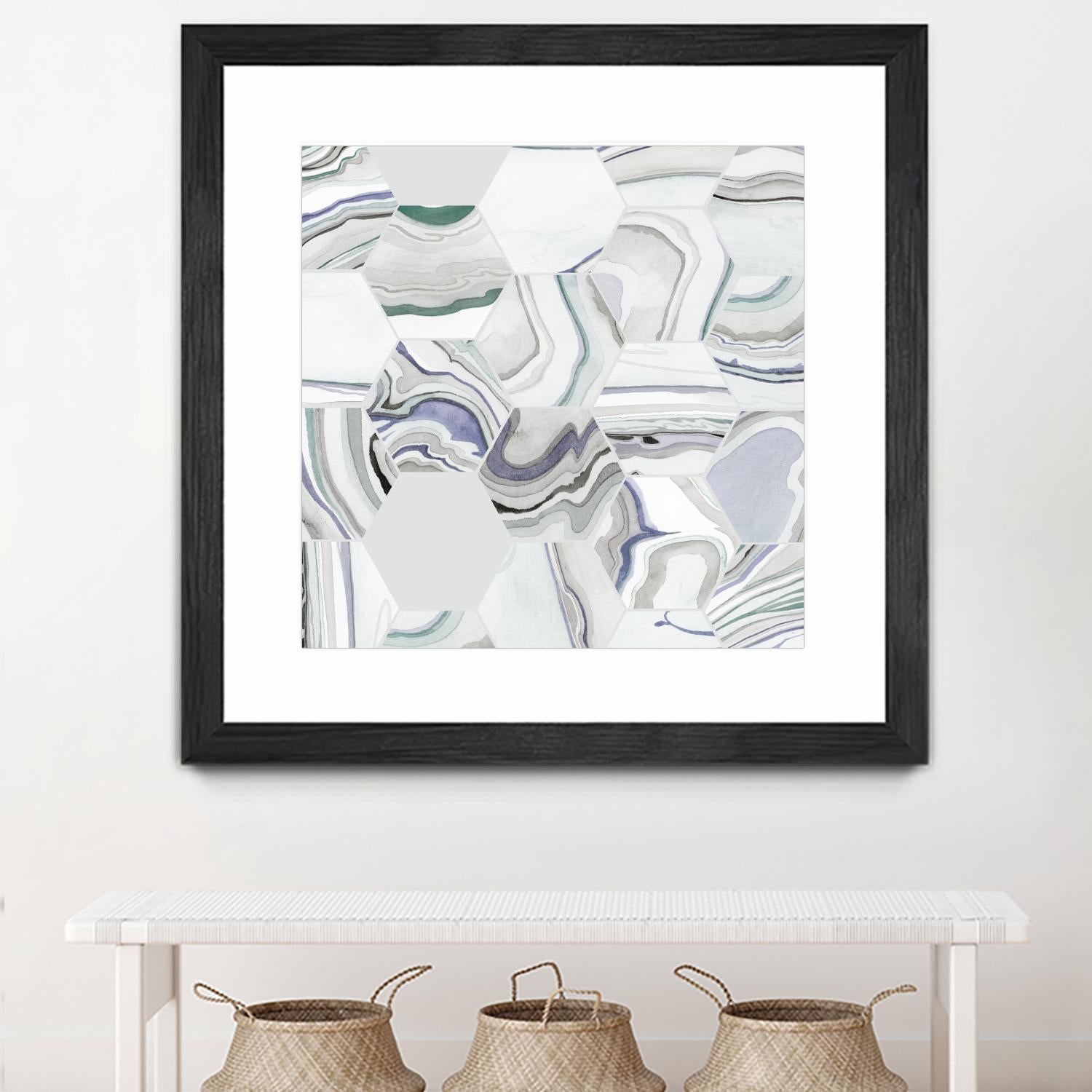 Tranquil Tide I by Grace Popp on GIANT ART - pink abstract