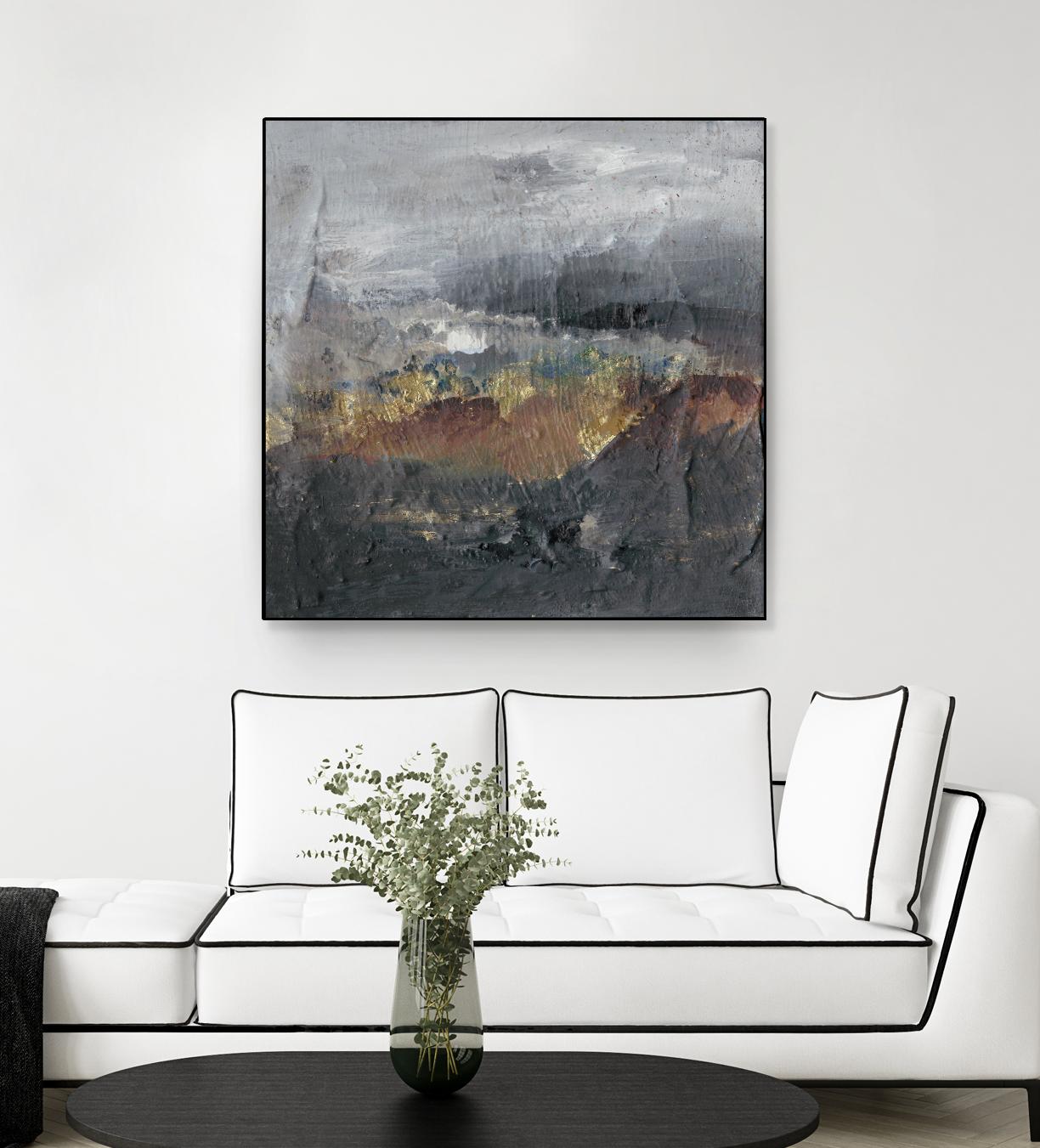 Mountains in the Mist I by Joyce Combs on GIANT ART - abstract