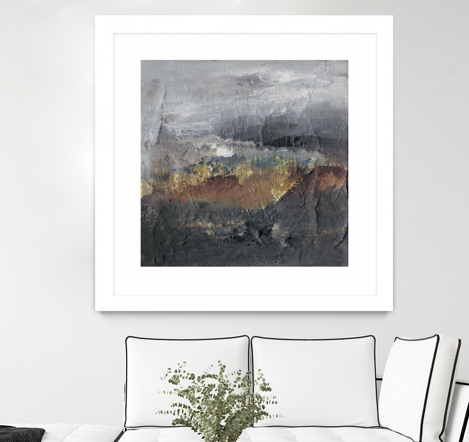 Mountains in the Mist I by Joyce Combs on GIANT ART - abstract