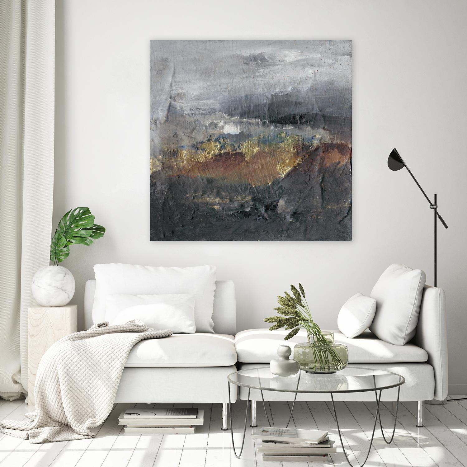 Mountains in the Mist I by Joyce Combs on GIANT ART - abstract