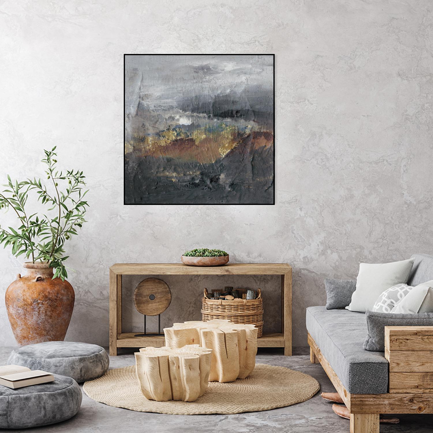 Mountains in the Mist I by Joyce Combs on GIANT ART - abstract