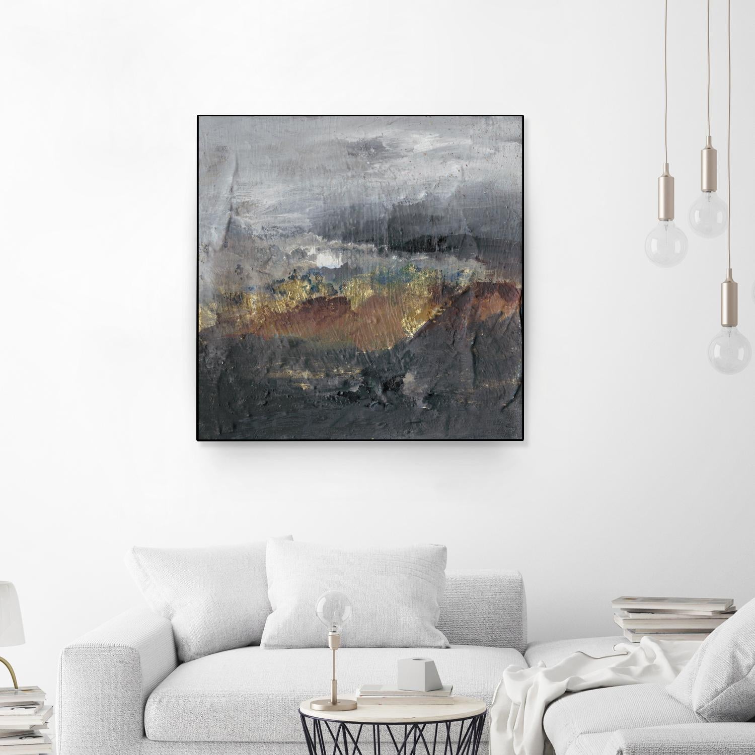 Mountains in the Mist I by Joyce Combs on GIANT ART - abstract