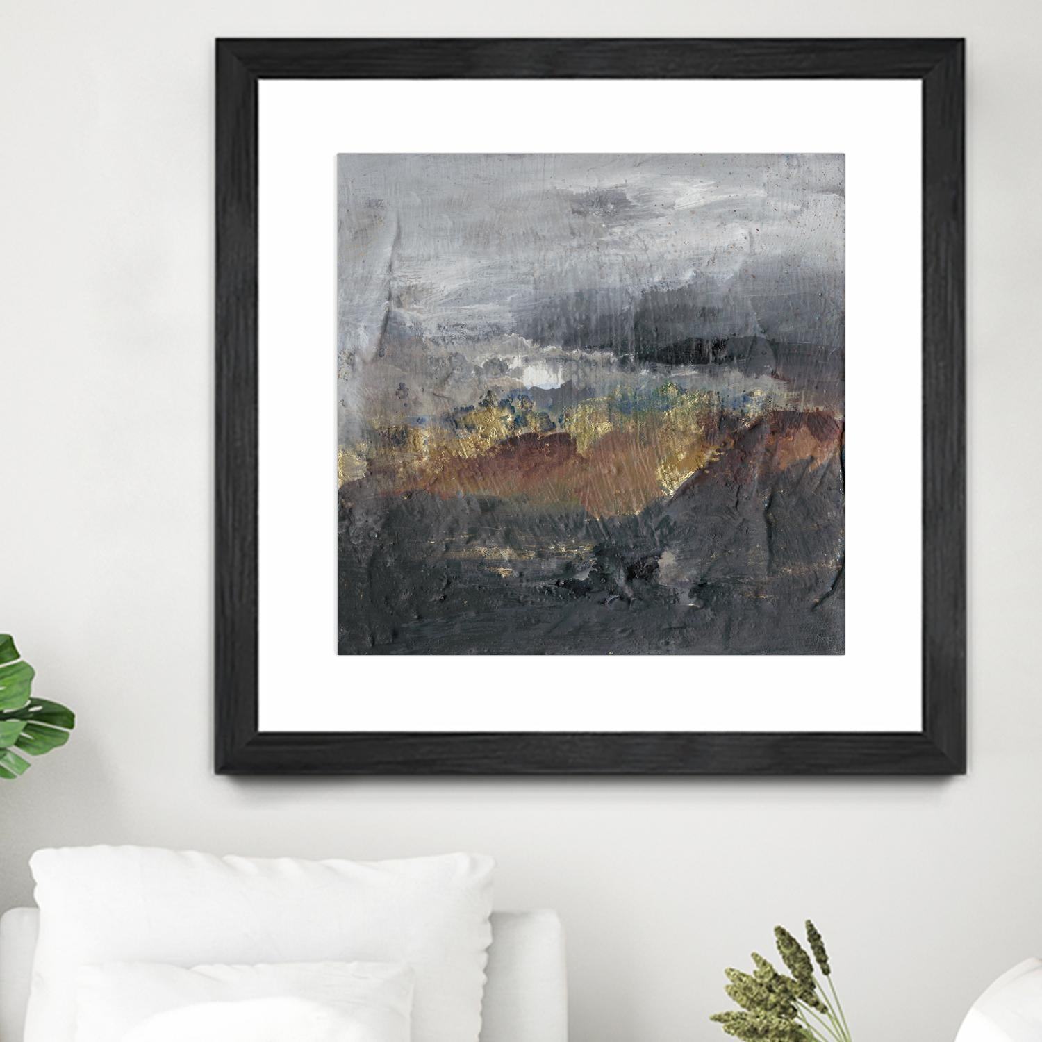 Mountains in the Mist I by Joyce Combs on GIANT ART - abstract