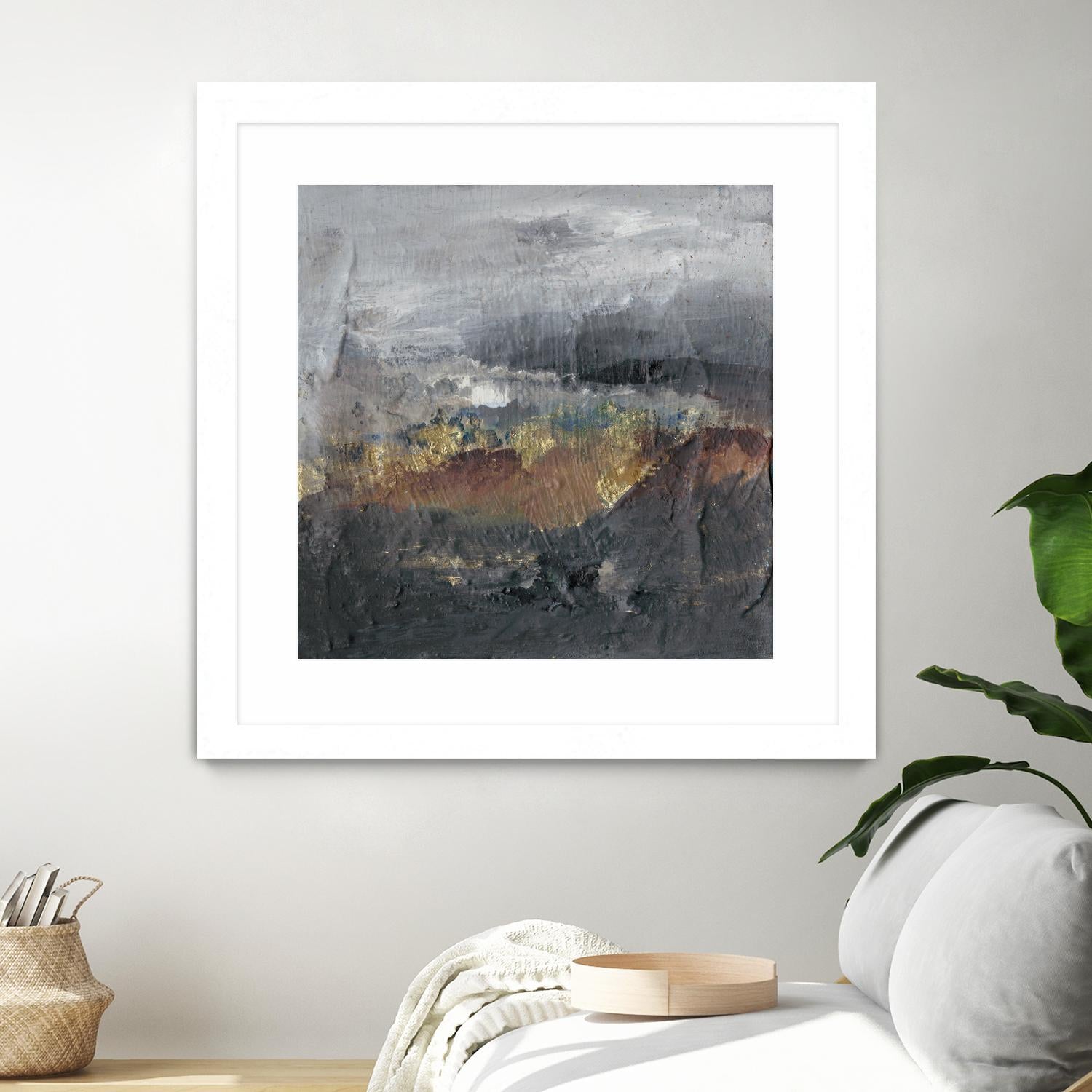 Mountains in the Mist I by Joyce Combs on GIANT ART - abstract