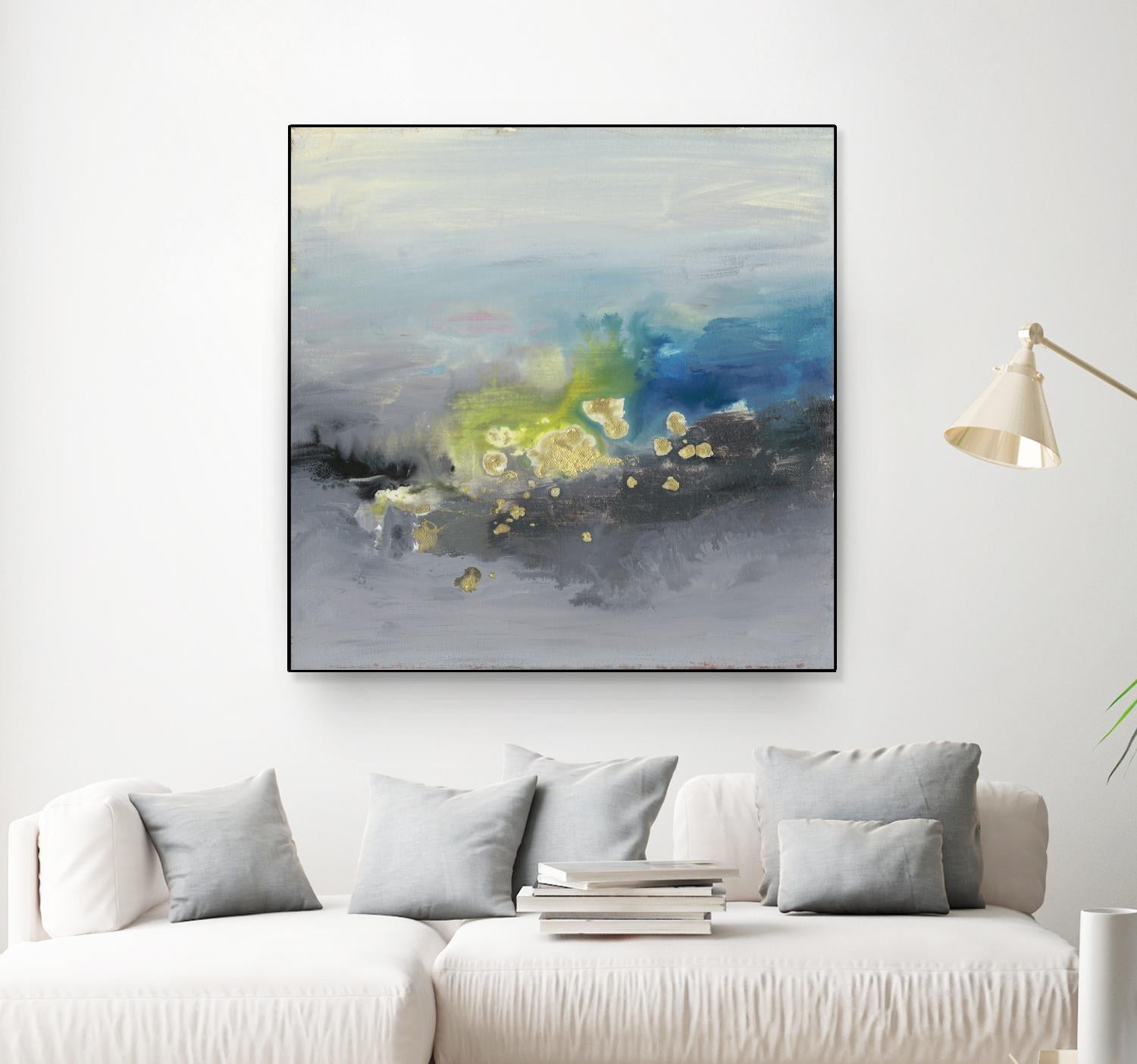 Oriental Spring I by Joyce Combs on GIANT ART - abstract