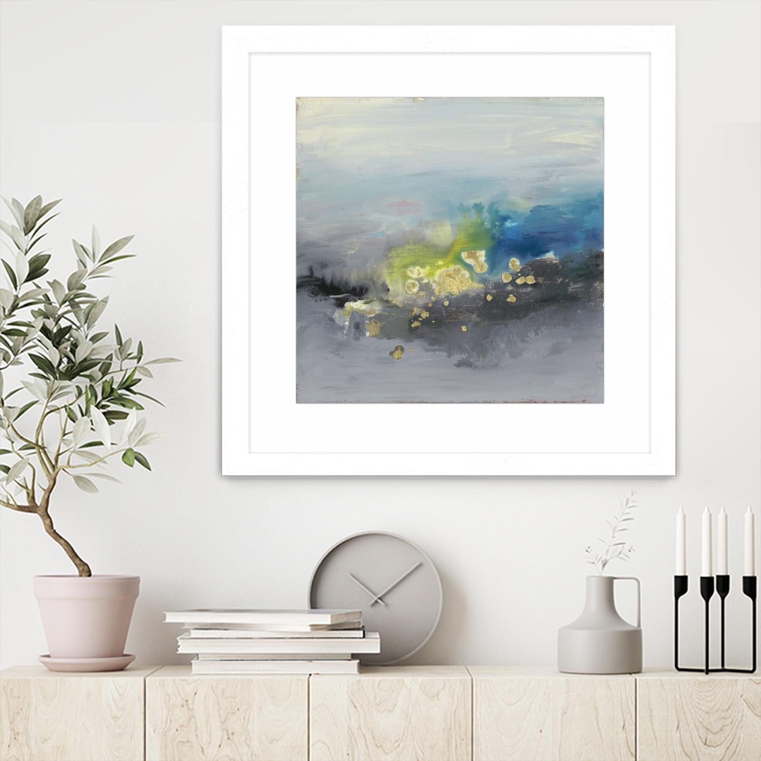 Oriental Spring I by Joyce Combs on GIANT ART - abstract