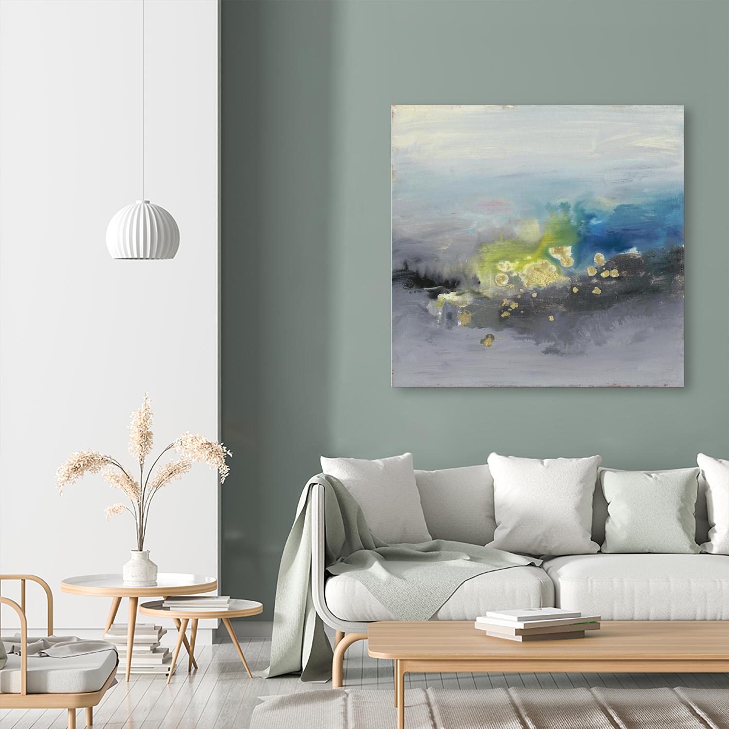 Oriental Spring I by Joyce Combs on GIANT ART - abstract